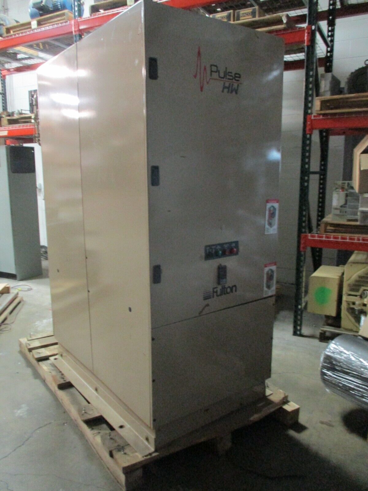 Fulton Pulse Combustion Boiler PHW-2000 2000kBTU In Nat. Gas MFD: 2007 Used