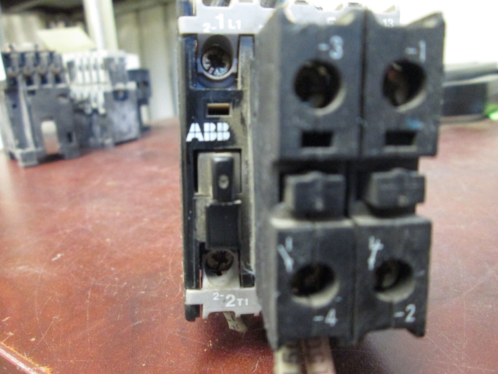 ABB Contactor D12-30-10 120V Coil 24A Used