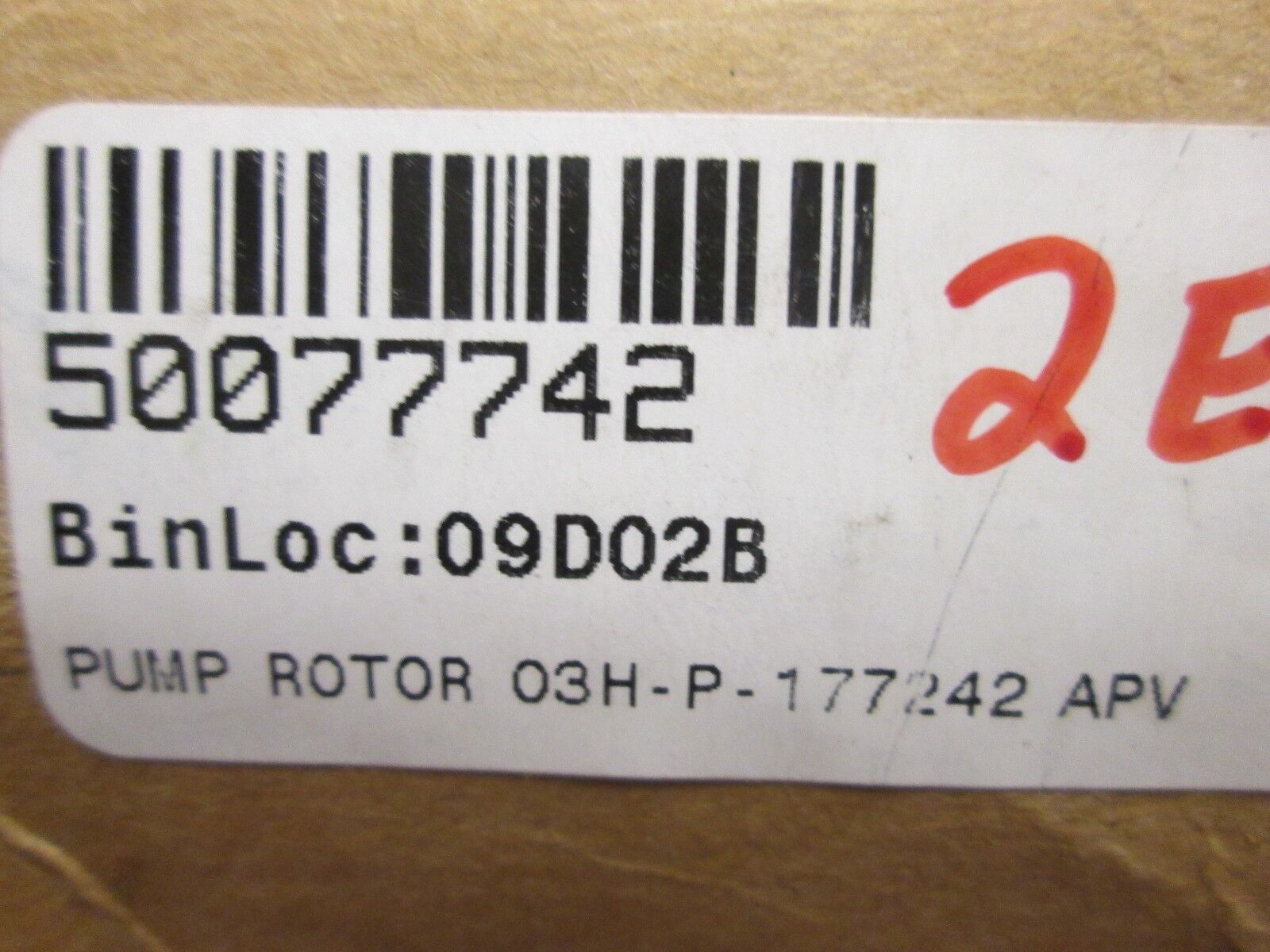 APV Pump Rotor 03HP177242 *Box of 2* New Surplus