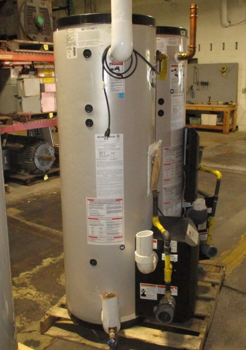 HTP Phoenix Water Heater PH199-80 Rev. 005 80-Gallon 199,000 BTU MFD: 2017 Used