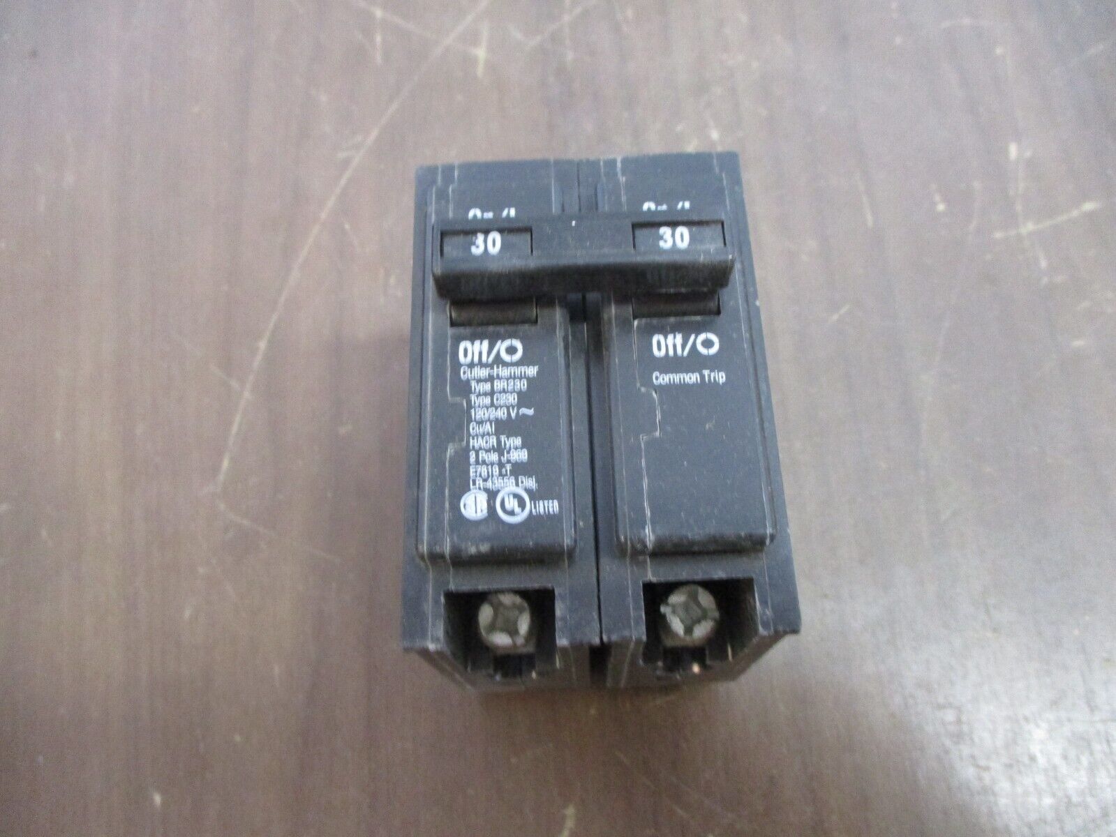 Eaton Cutler-Hammer BR Circuit Breaker BR230 30A 120/240V 2P *Box of 5*