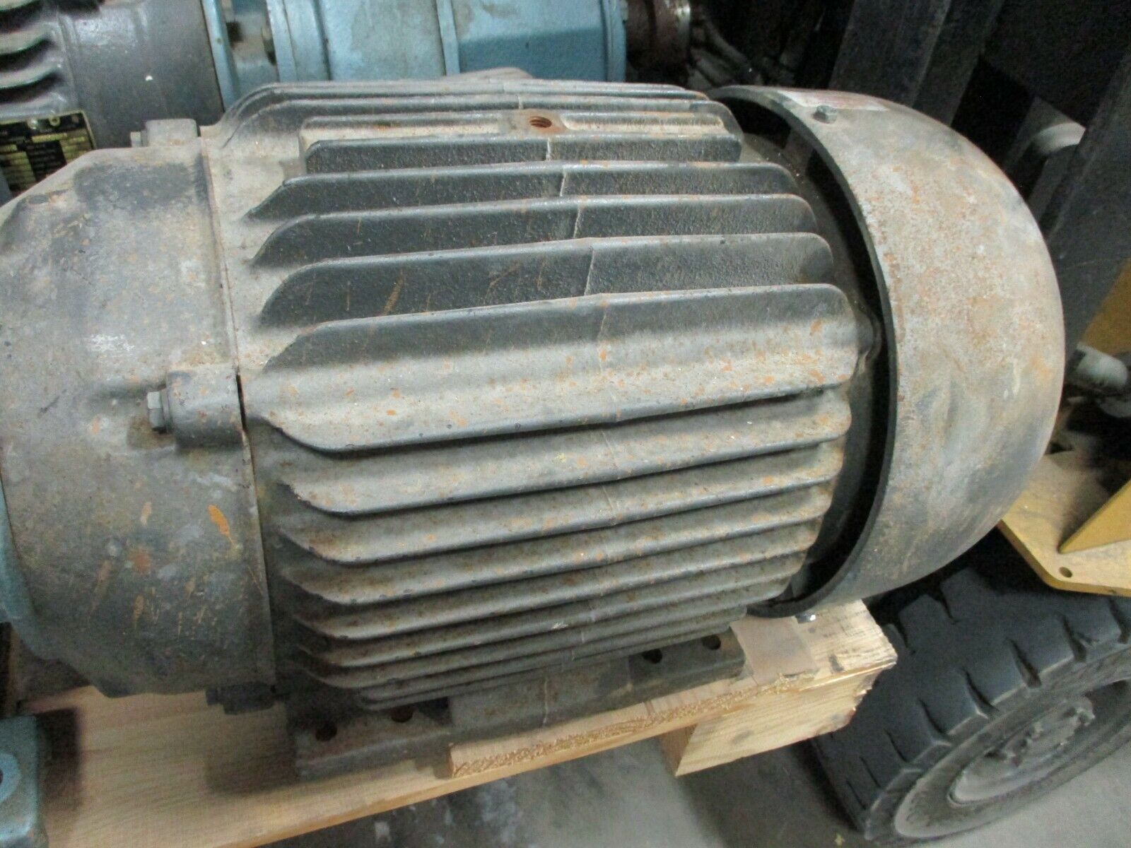 Baldor Hazardous Location AC Motor IDXM7554T 1800RPM 15HP 230/460V Used