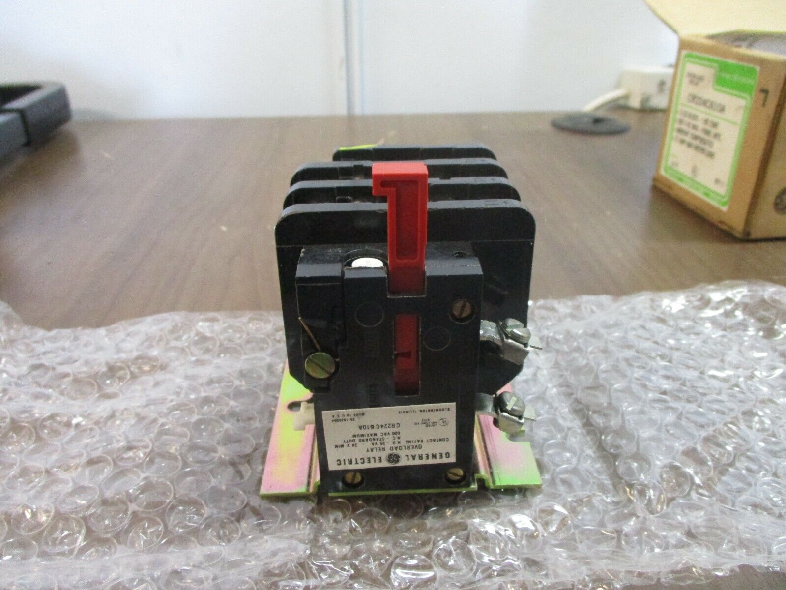 GE Overload Relay CR224C610A 27A 600V 3P New Surplus