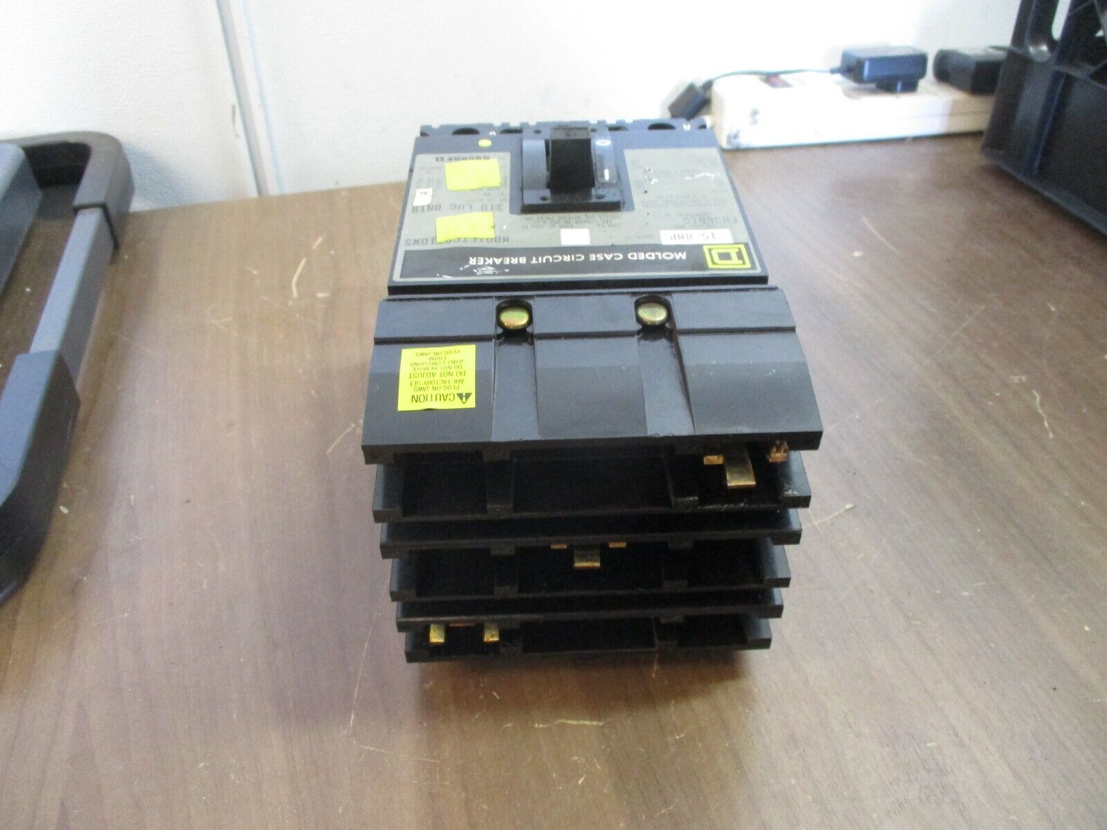 Square D I-Line Circuit Breaker FH36015 Ser. 2 15A 600V 3P Used