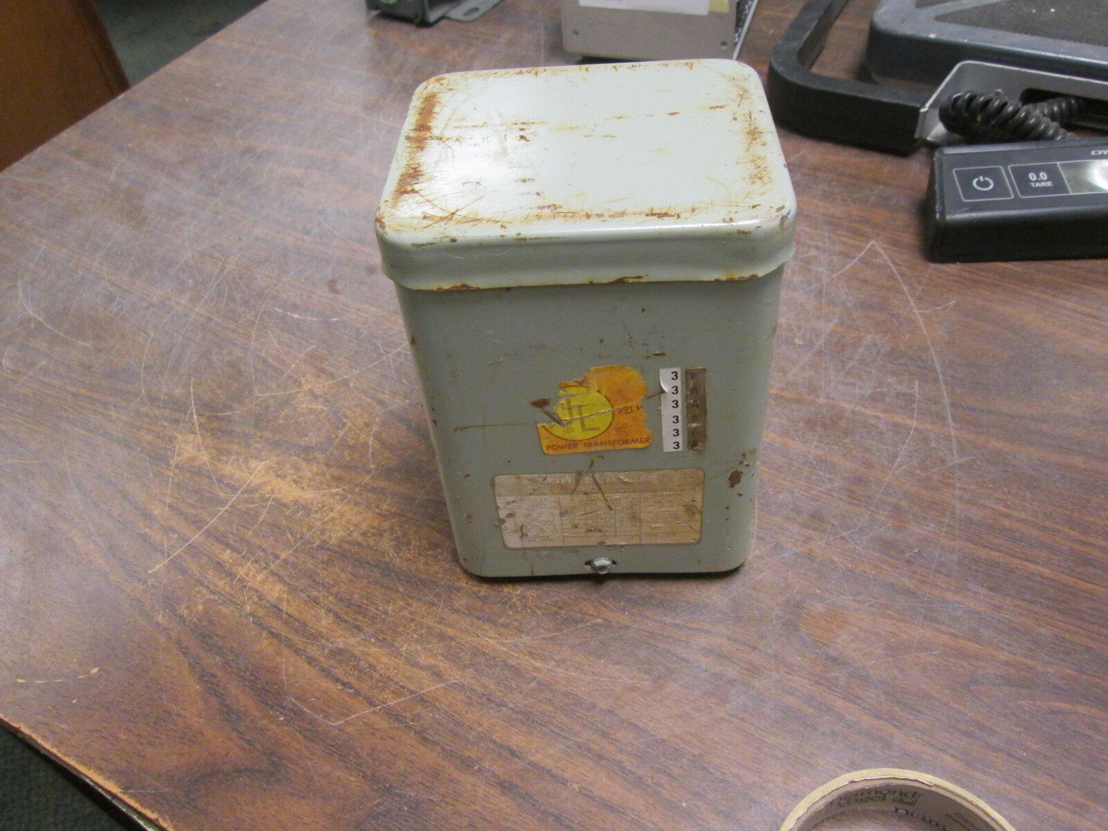 Sorgel Burk Boost Transformer 500SV43B 0.5KVA Pri: 120/240V Sec: 24V 1Ph Used