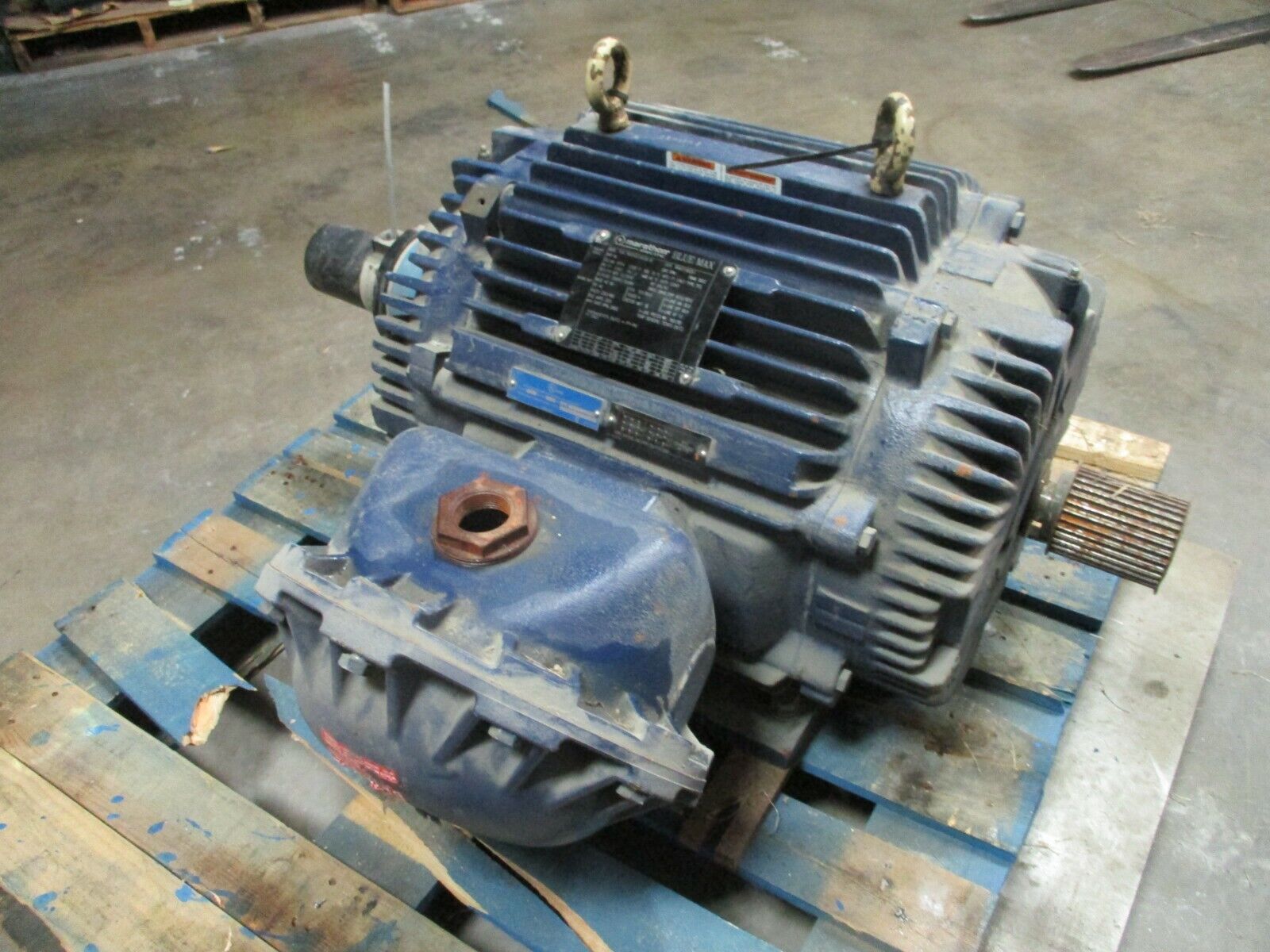 Marathon Blue Max AC Motor TVN 365THES16528 W 40HP 2800RPM 230/460V Used