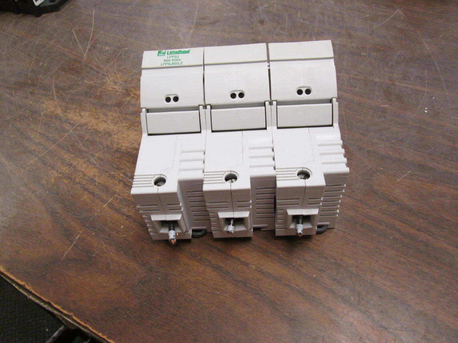 Littelfuse Fuseholder LFPSJ603.Z 60A 600V 3P w/ (3) 35A Fuses Used