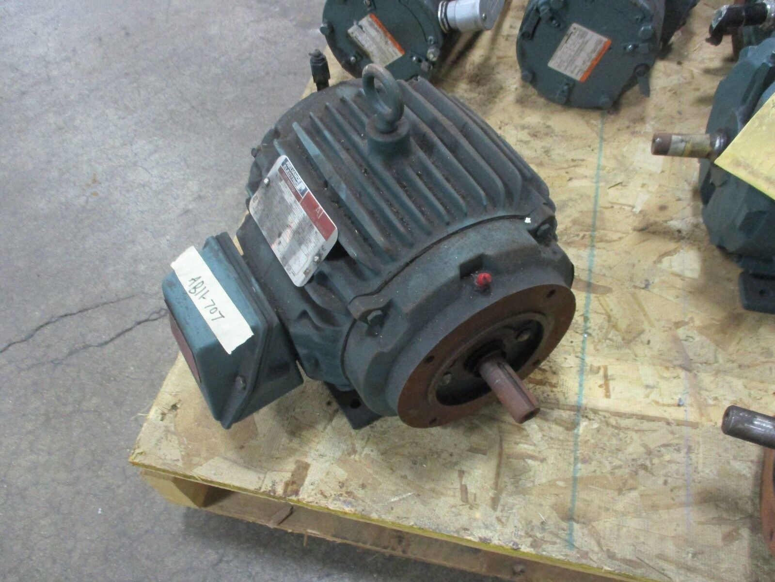 Reliance Duty Master AC Motor P18G3100F 1HP 1800RPM FR:182 ENCL:TEFC 460V 1.4A