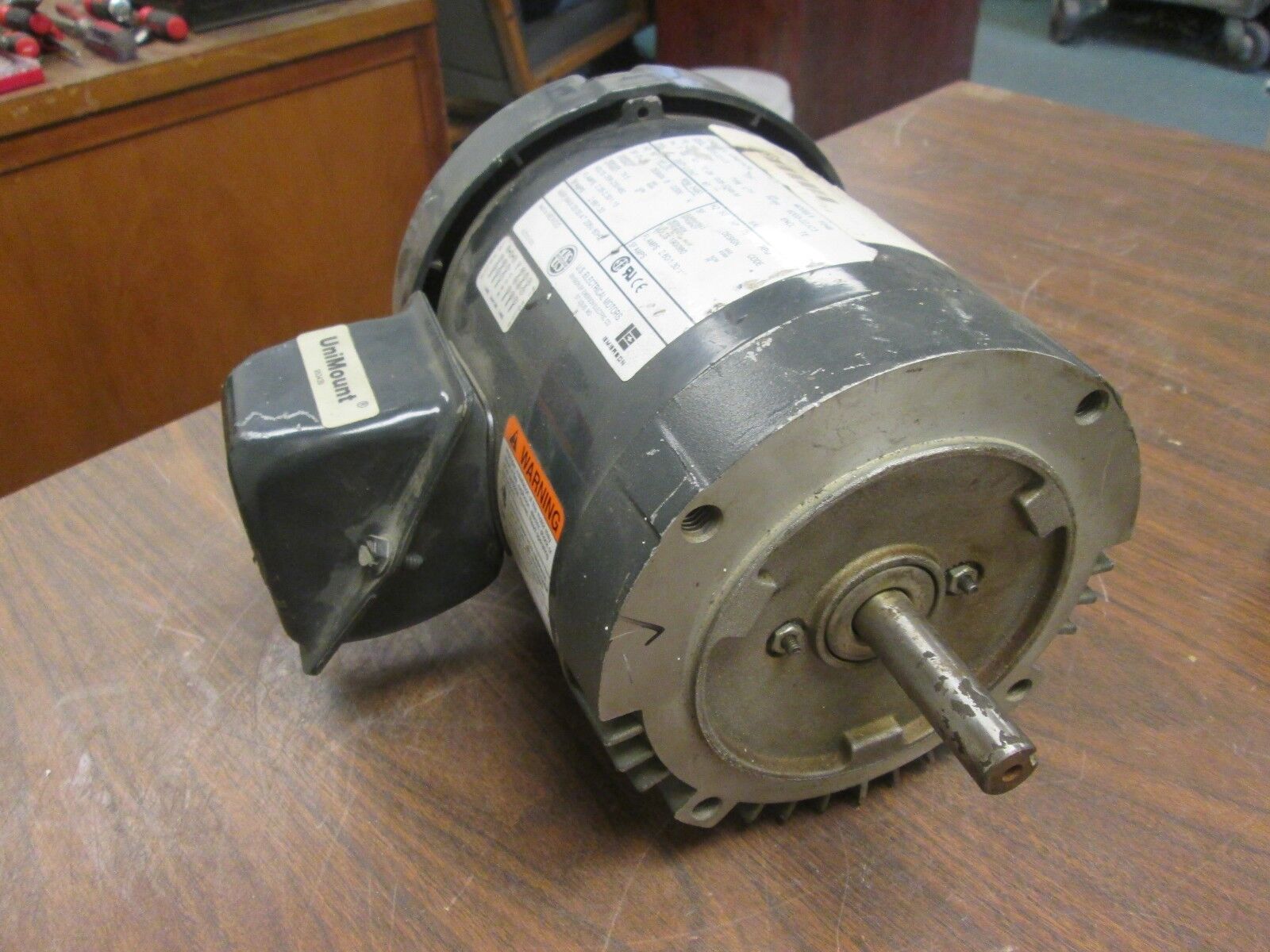 US Motor Electrical Motor U34S1ACR 0.75HP 3490RPM 208-230/460V 2.35-2.3/1.15A