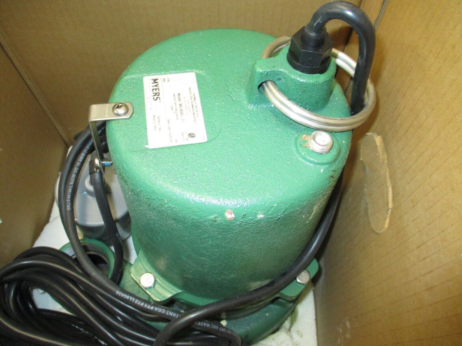 Pentair Myers Submersible Effluent Pump ME45AC-21 87 GPM 44 Head 230V 1Ph