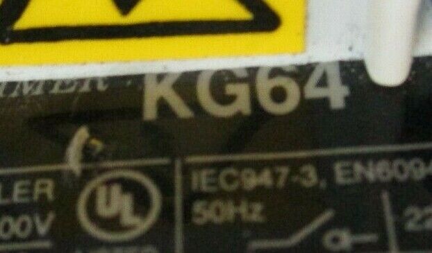 Kraus & Naimer Disconnect Switch KG64 60A 600V *No Handle* Used