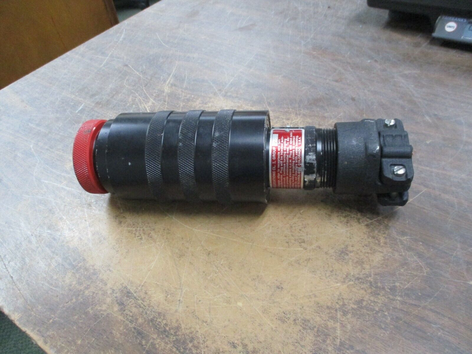 Hubbell Vantage XP Explosion Proof Plug GD-1016-23PL-12 30A 480V 60/400Hz Used