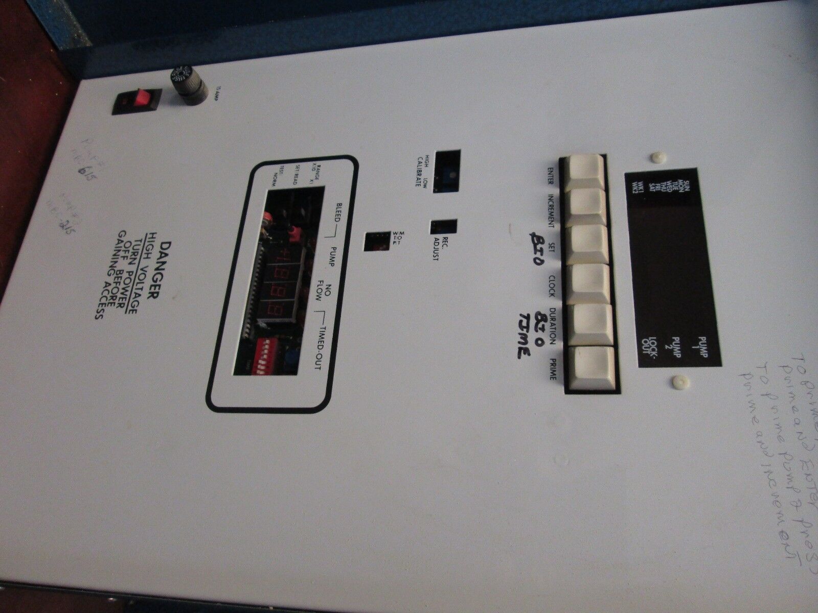 Hydac Model 10 Biocide Controller 016120 15A 115V Used