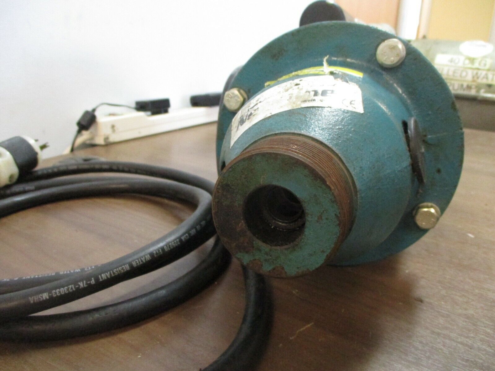 Leeson Motor w/ Mixer Attachment 1028630 1/2HP 1800RPM 115/208-230V 1Ph 60Hz