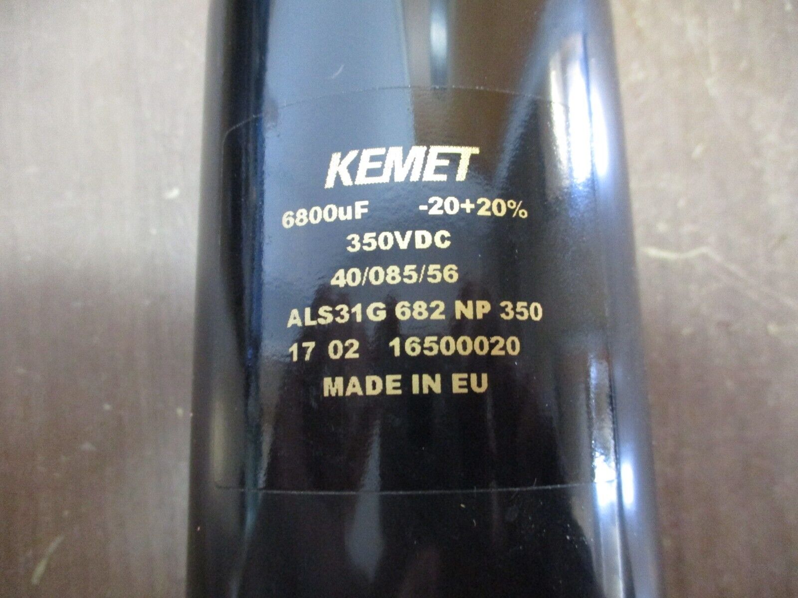 Kemet Capacitor ALS31G682NP35 6800uF 350VDC Used