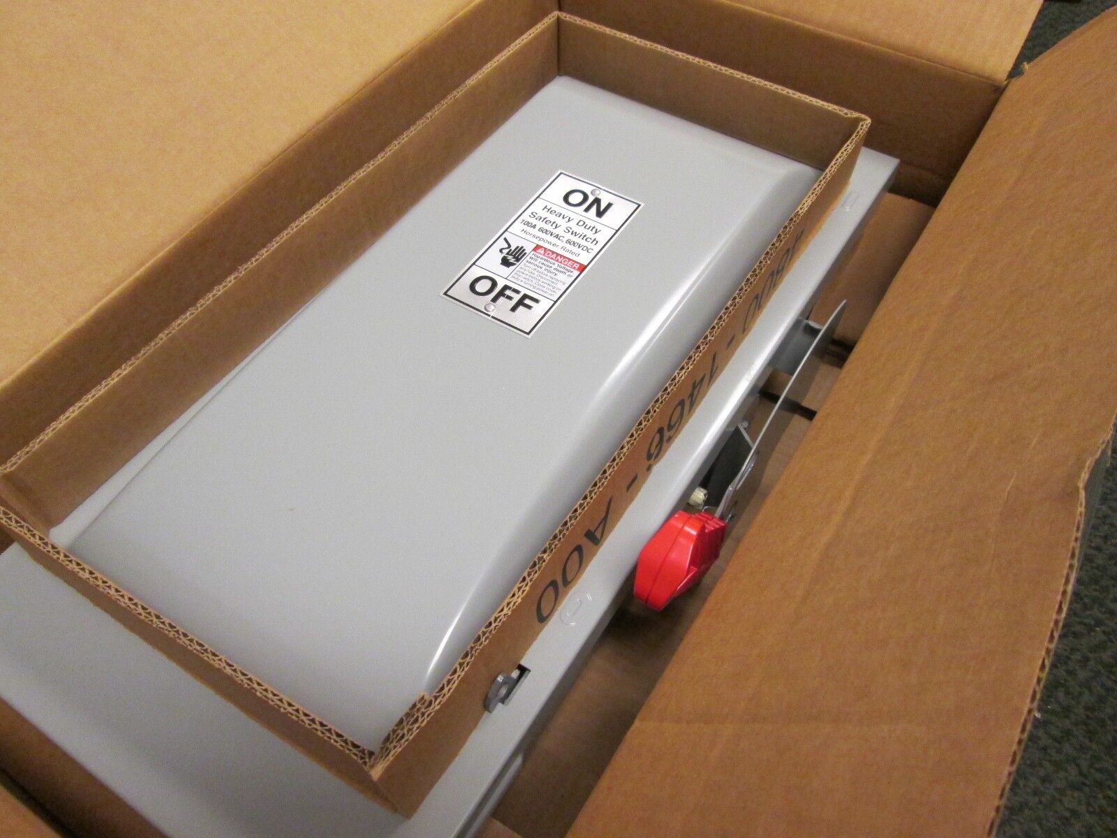 Siemens Fusible Safety Switch HF263 100A 600V 2P New Surplus