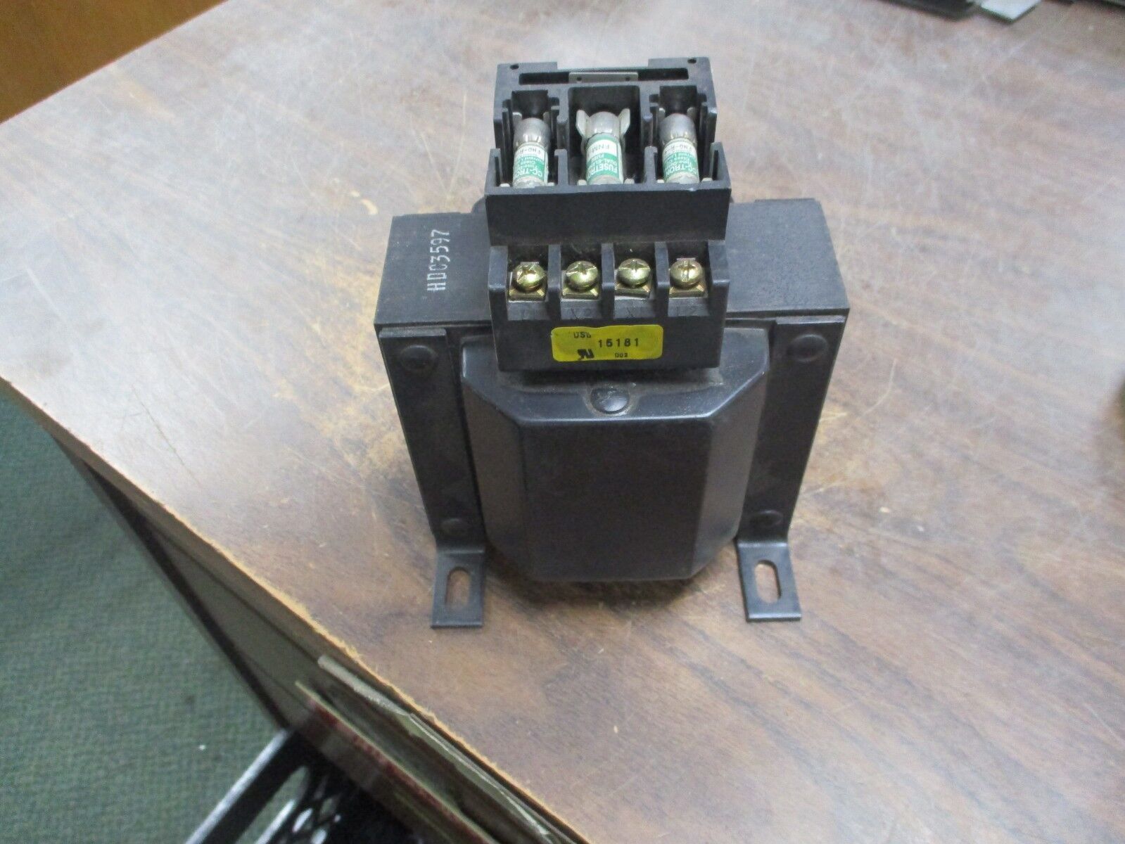 Hevi-Duty Control Transformer E3803PBX 0.380KVA Pri:240/480V Sec:120V 50/60Hz