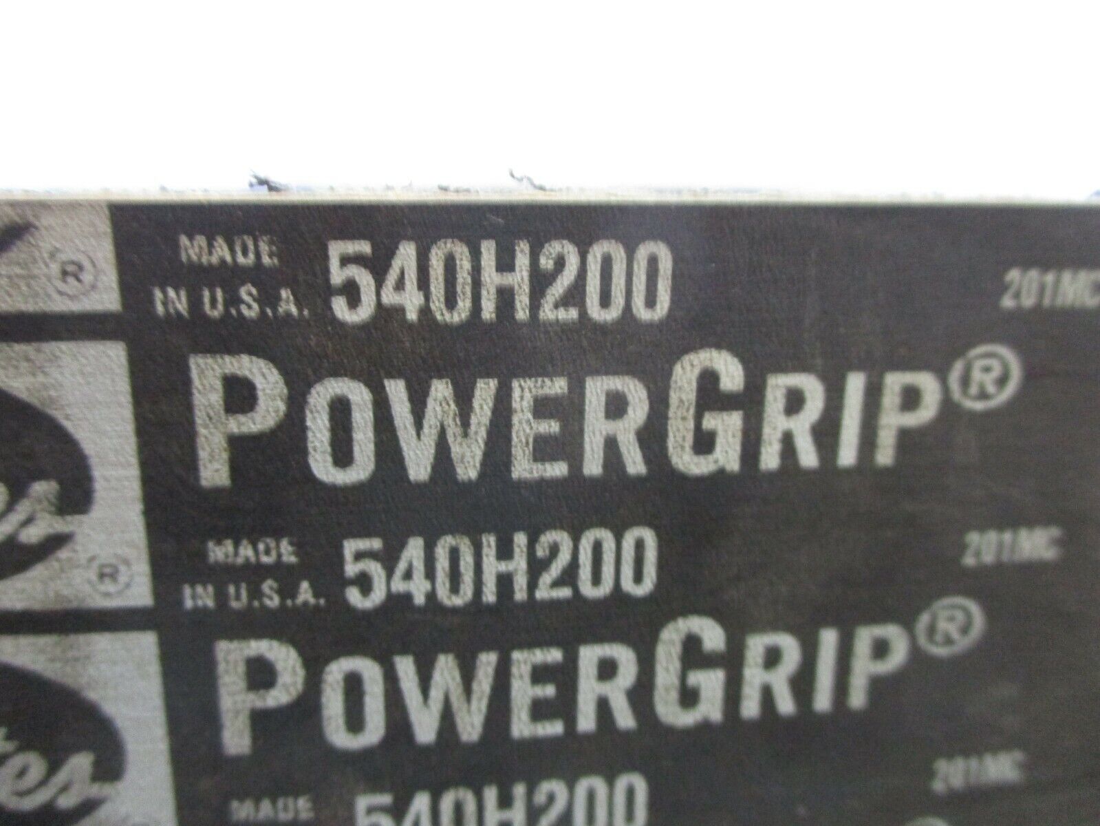 Gates PowerGrip Timing Belt 540H200 Used