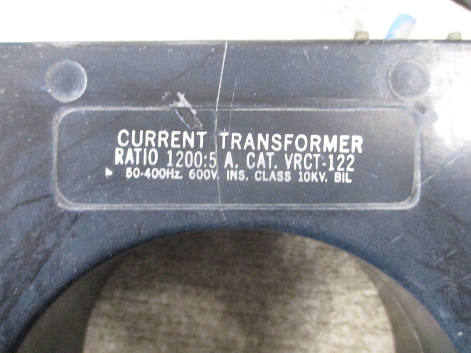 Instrument Transformers Current Transformers VRCT-122 Ratio 1200:5A 600V