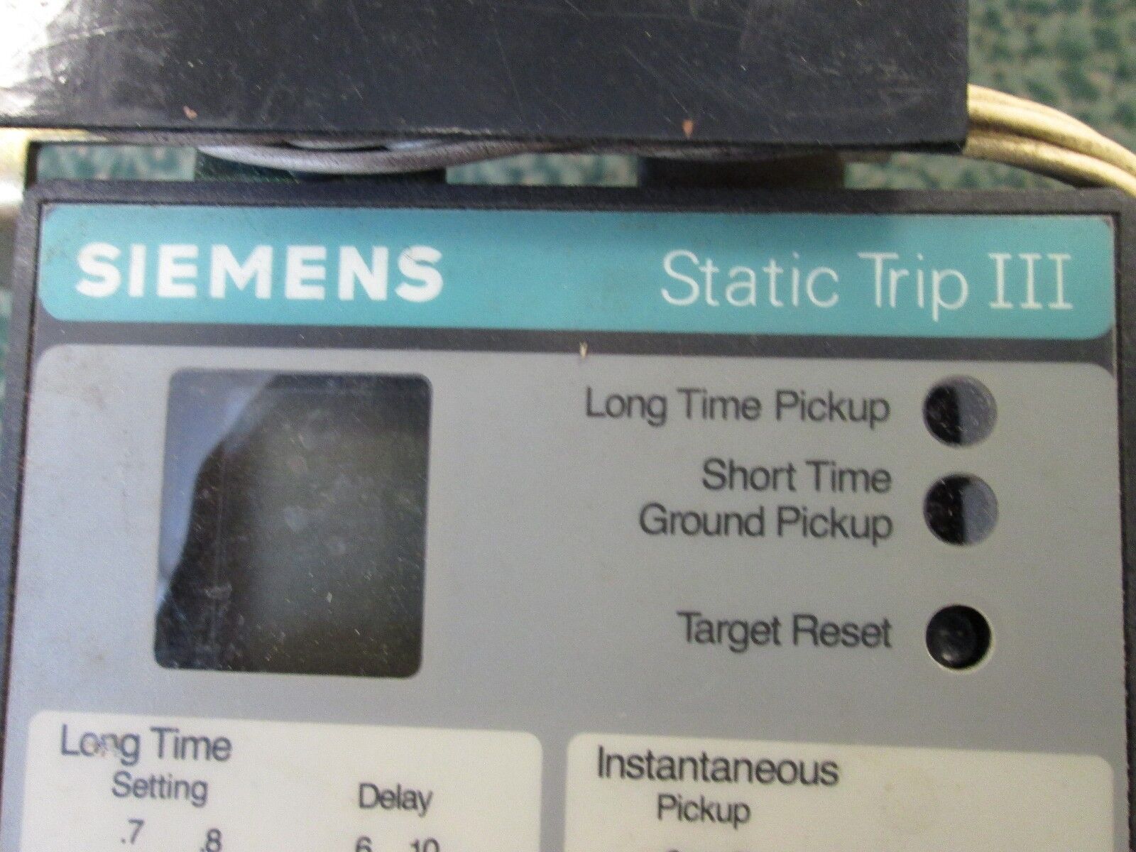 Siemens Static Trip III RMS-TSIG-TZ Used