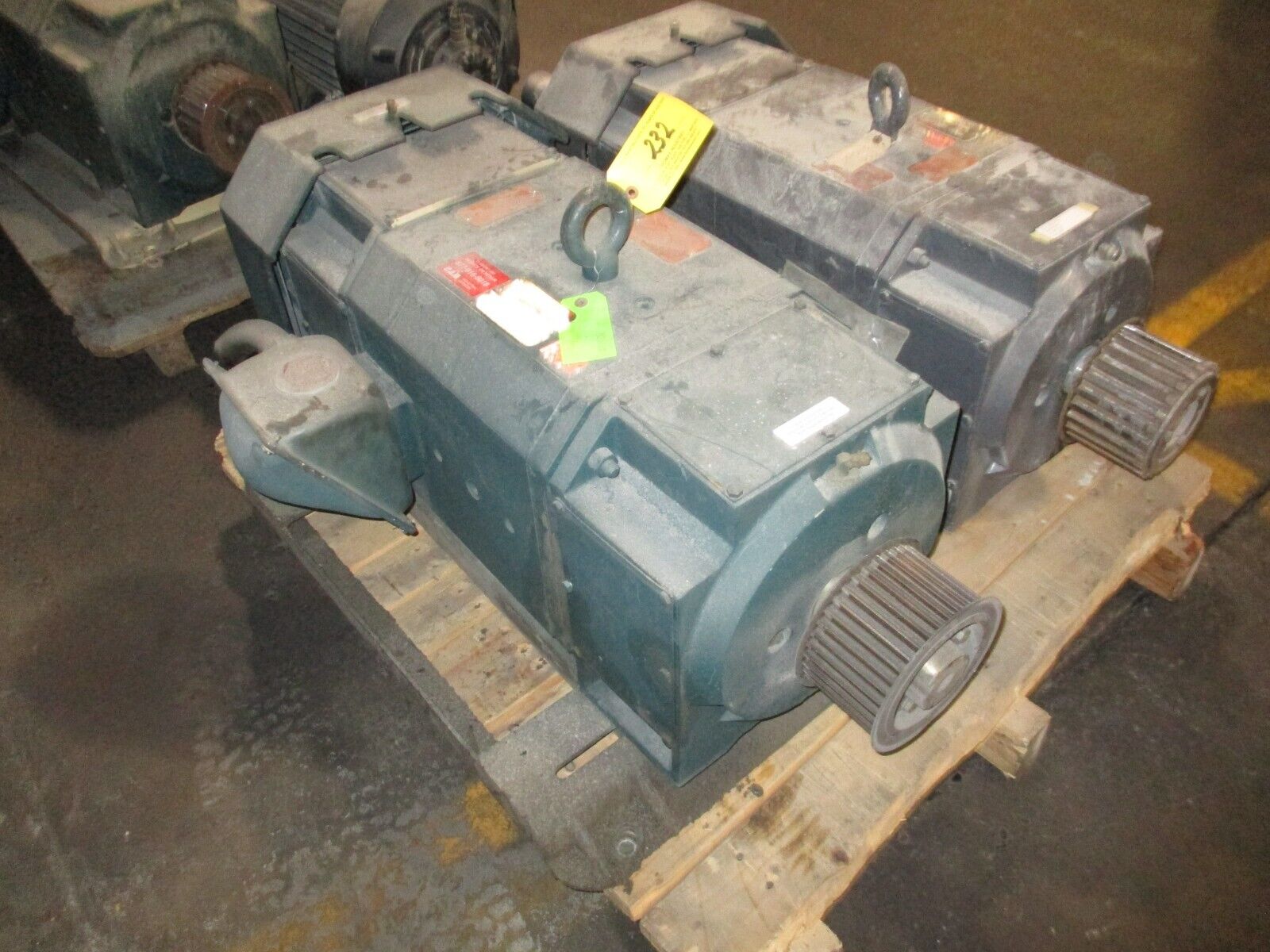 Reliance DC Motor 40HP 1800/2400RPM 500V 65A Used