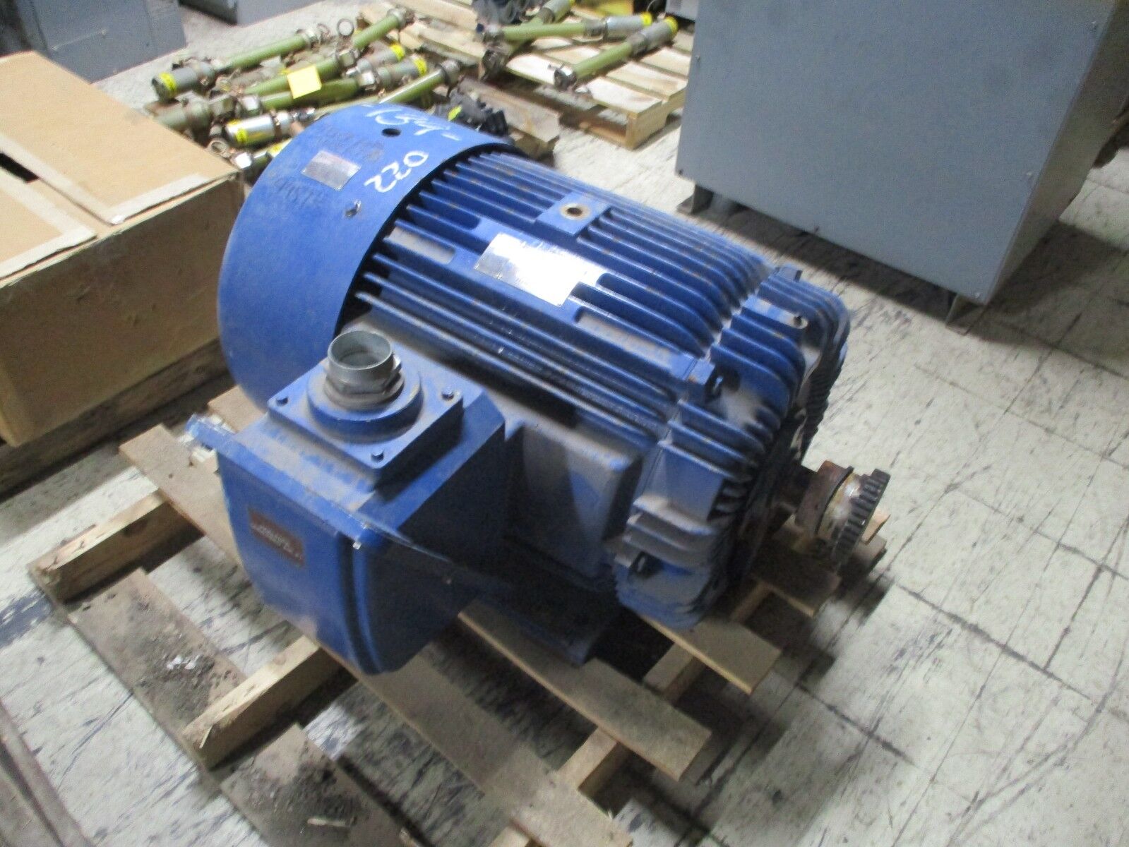 TECO-Westinghouse Severe Duty AC Motor AEHH-8A00 150HP 3600RPM 460V 169A 3Ph