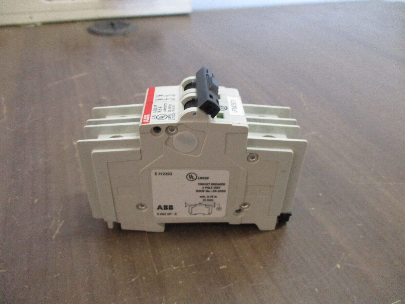 ABB Circuit Breaker S202 UP K5A 5A 480Y/277V 2P Used