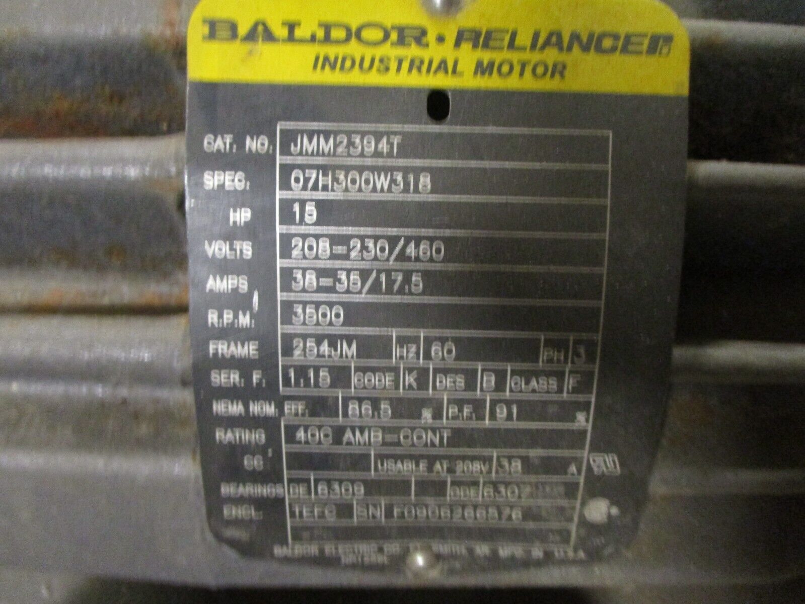 Environmental Treatment Systems Inc. Hellbender DAF Pump HB60 60GPM 15HP 3500RPM