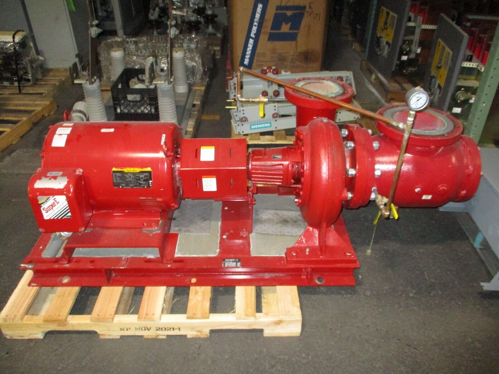 Bell & Gossett Pump e-1510 SSFSIC 10.125 6E 50HP 1800RPM 1350GPM 85FT Head Used