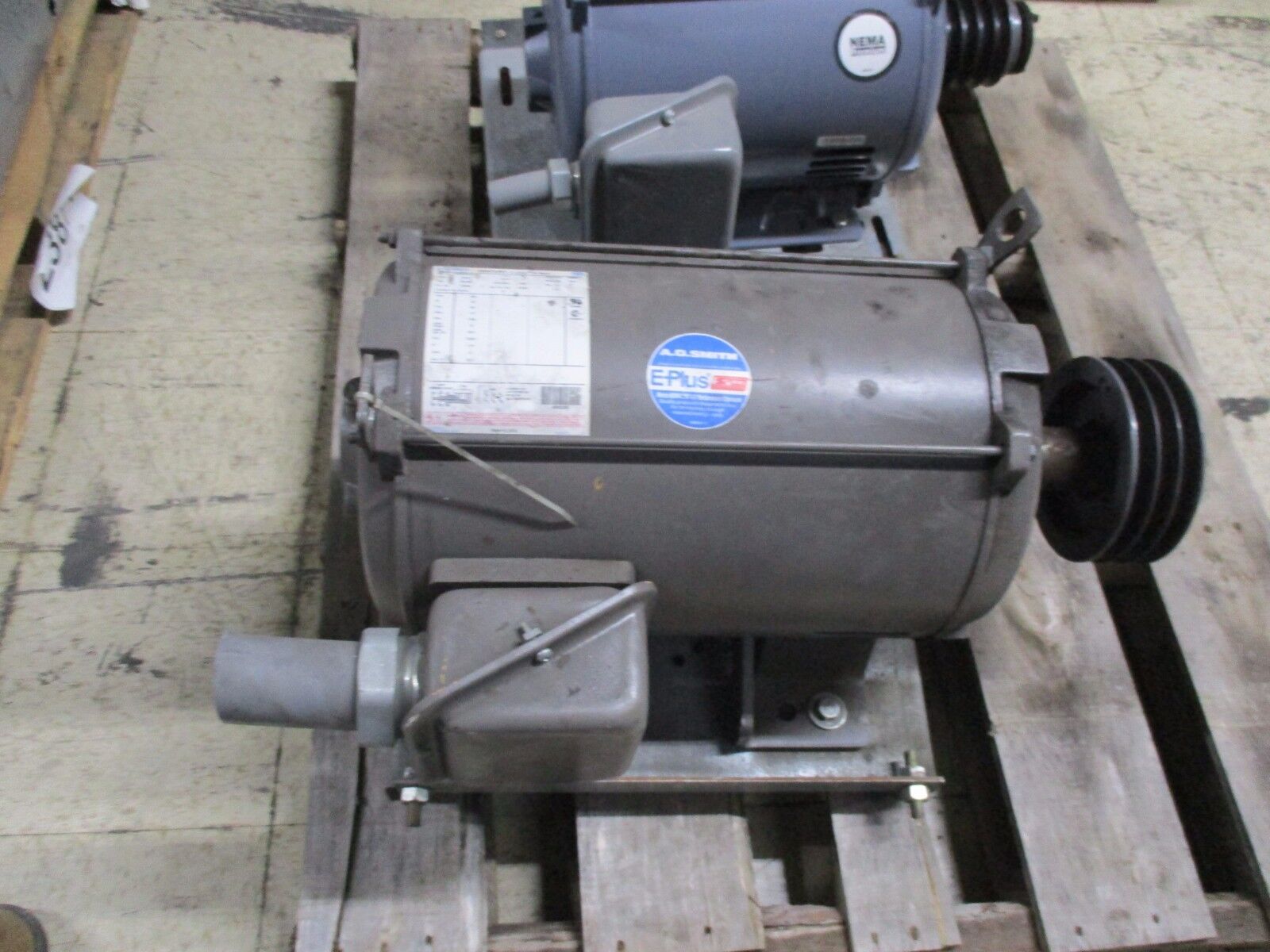 A.O. Smith AC Motor 6-850433-01-00 40HP 1760RPM FR:D324T Encl:DP 200V 113A Used