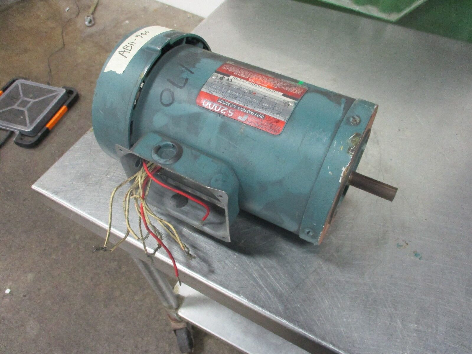 Reliance Duty Master AC Motor B79C3131N-GA 1.5HP 1800RPM FR:FJ56C 230/460V Used