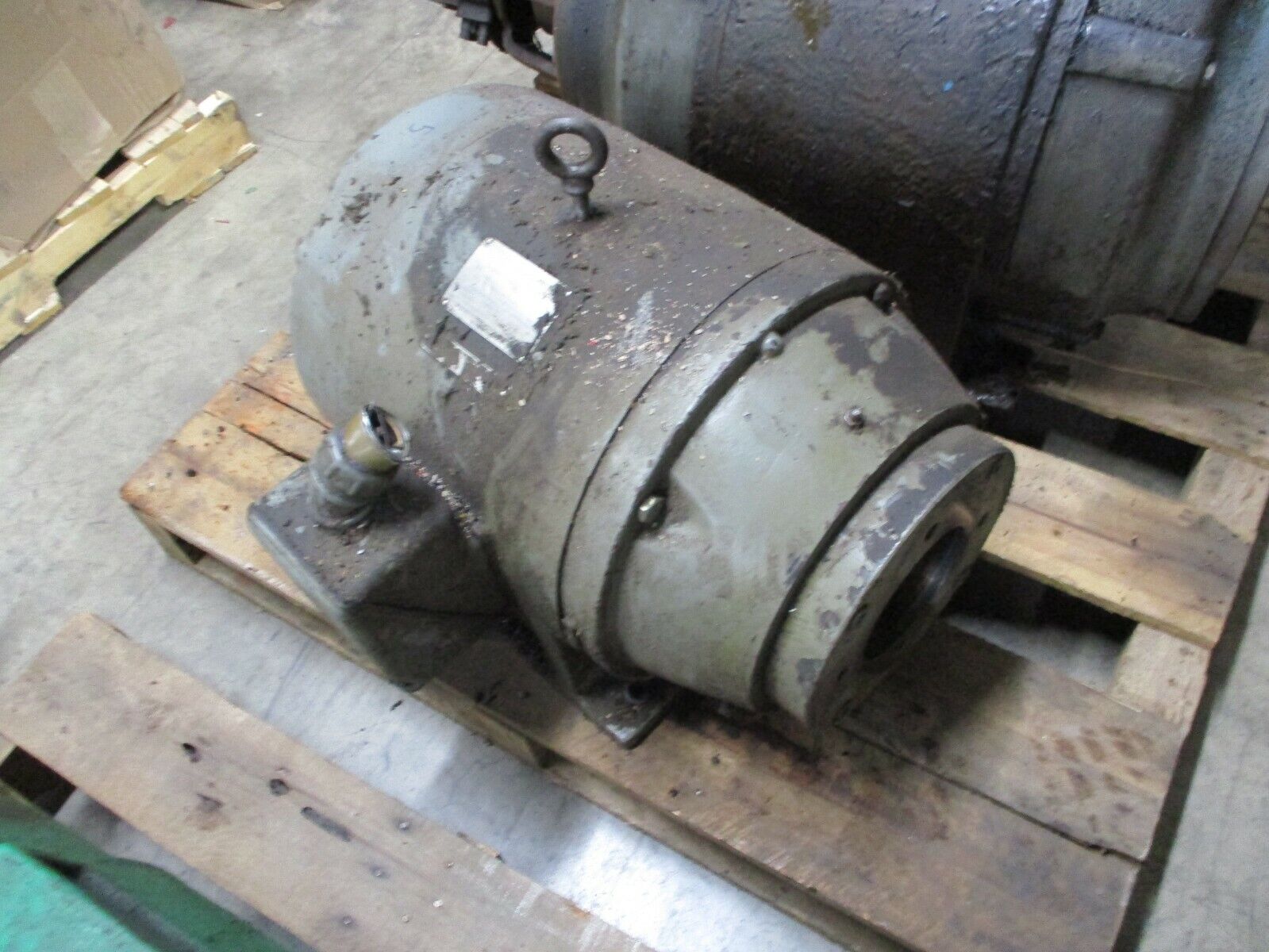 GE AC Motor 5K4326A31YT25 20HP 1200RPM FR: 326Y 208-220/440V 58.6/28.3A Used