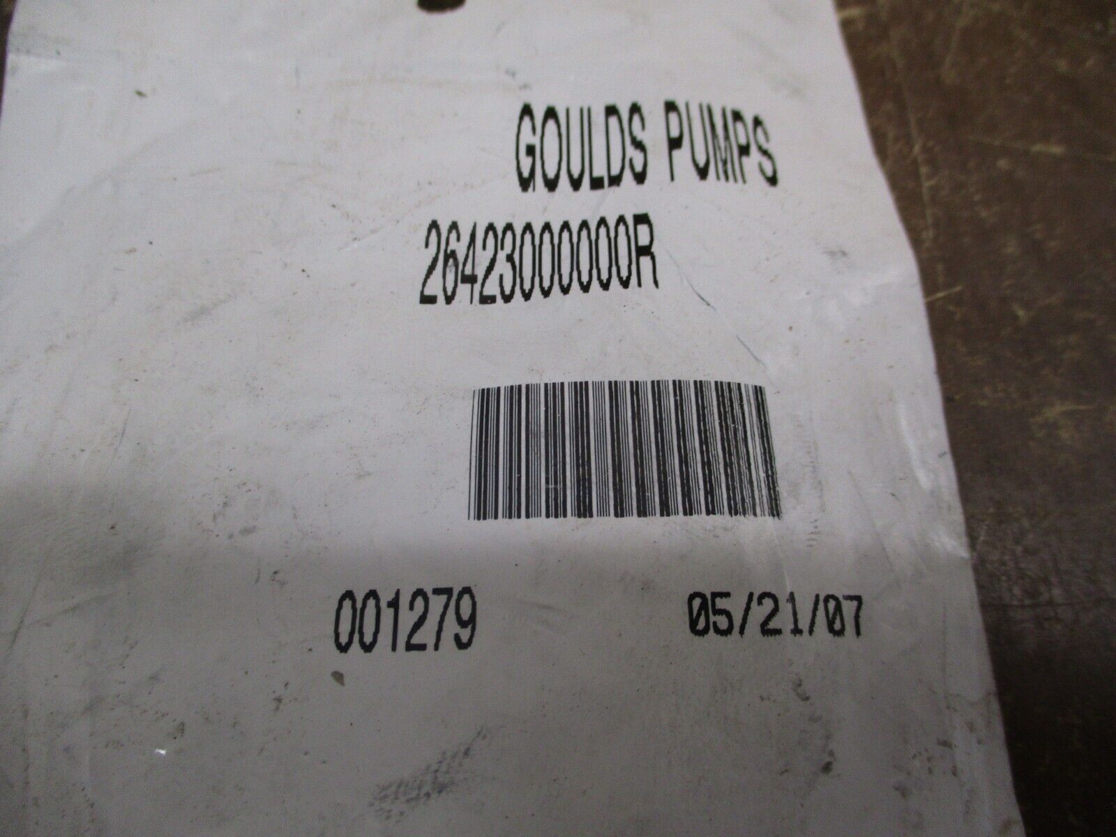 Goulds Slinger (Deflector) 26423000000R New Surplus