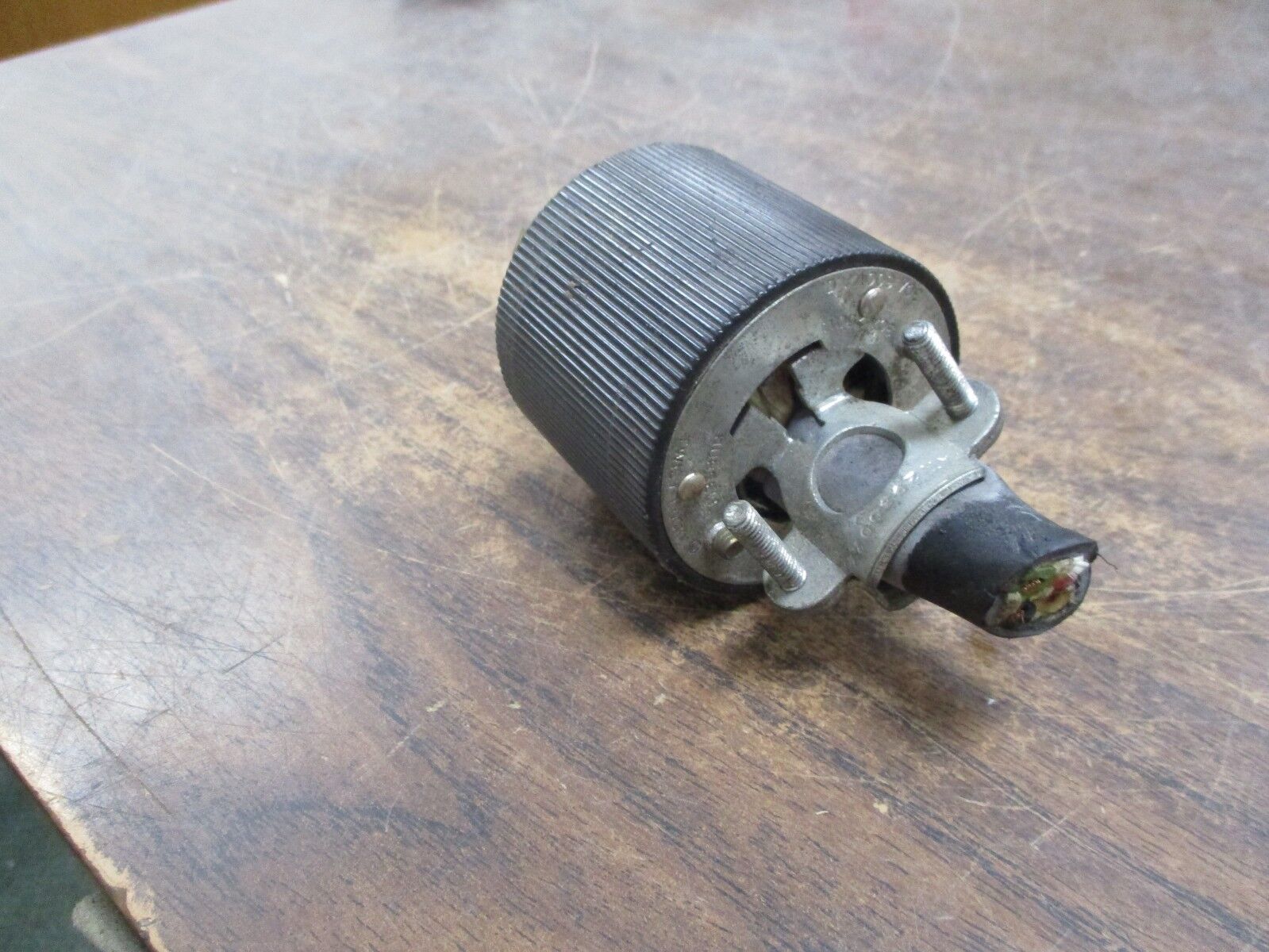 Hubbell Twist Lock Plug, 30A 600VAC, Used