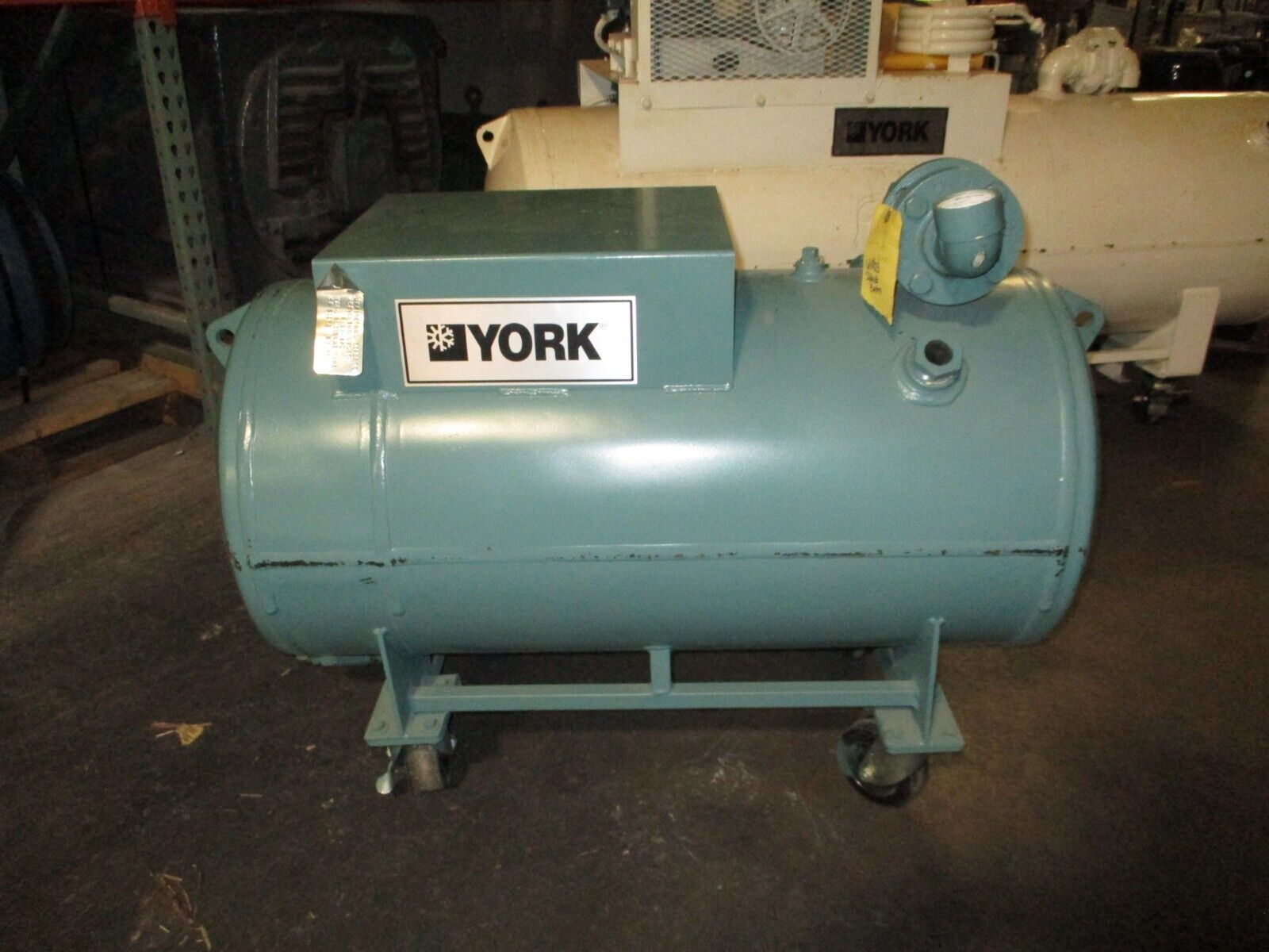 York Easy Tank Refrigerant Storage Recycling Tank RT 600 600LB Capacity Used