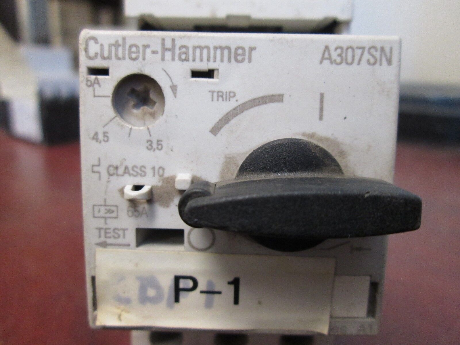 Cutler-Hammer Motor Protector A307SN Range: 3.5-5A Used