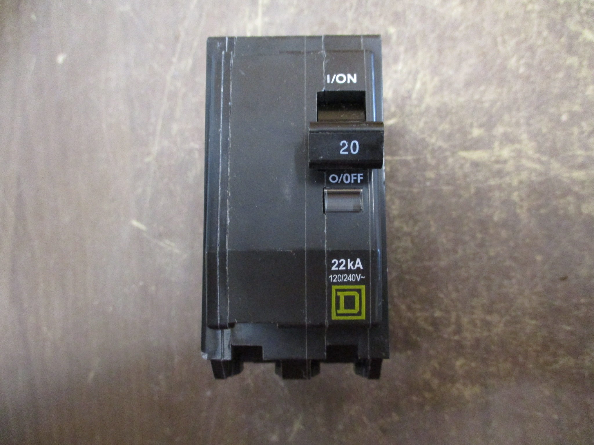 Square D Bolt-On Circuit Breaker QOB220VH 20A 120/240V 2P 22kA New Surplus