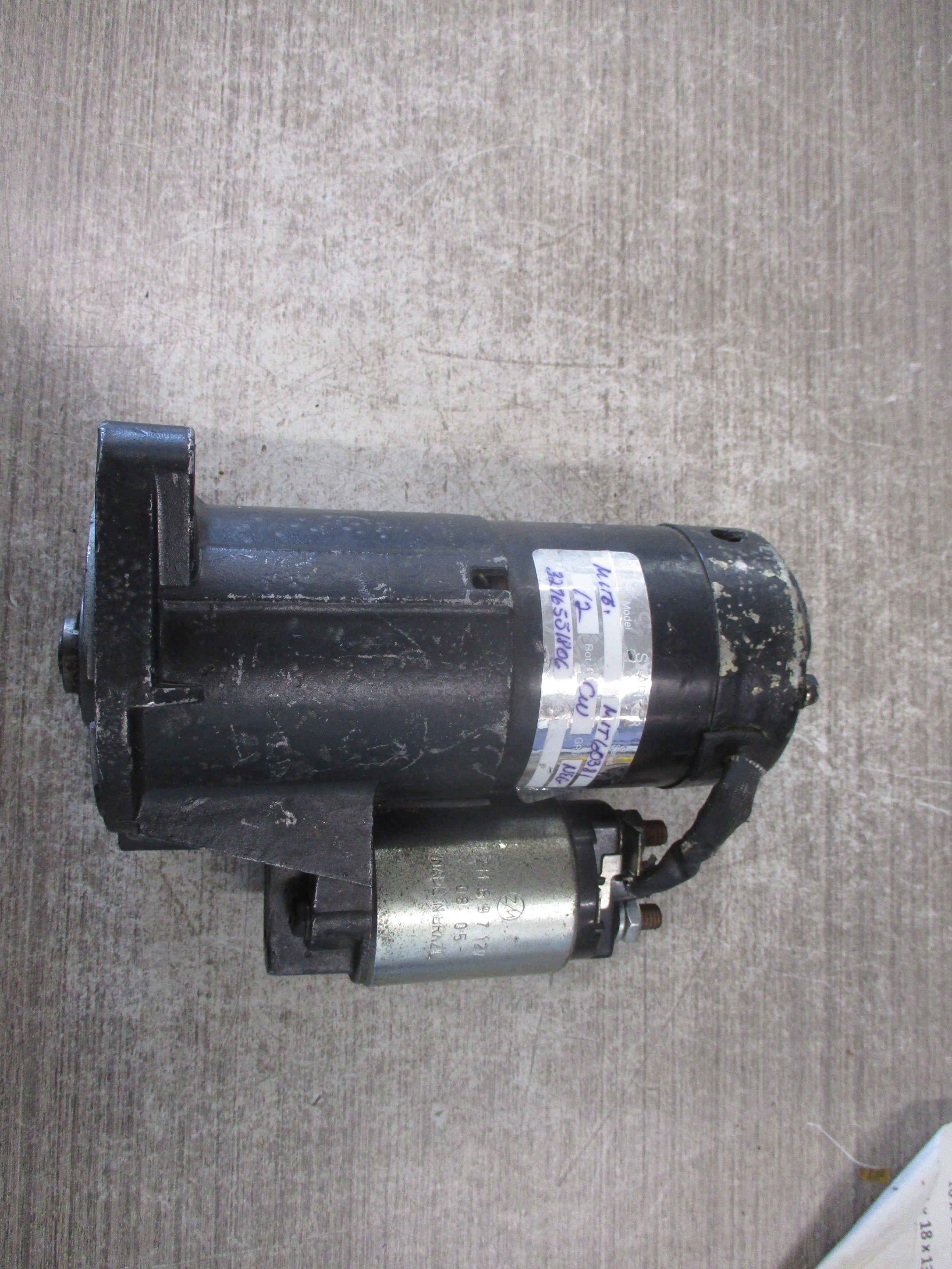 ZM Starter MIT60381 12V Used