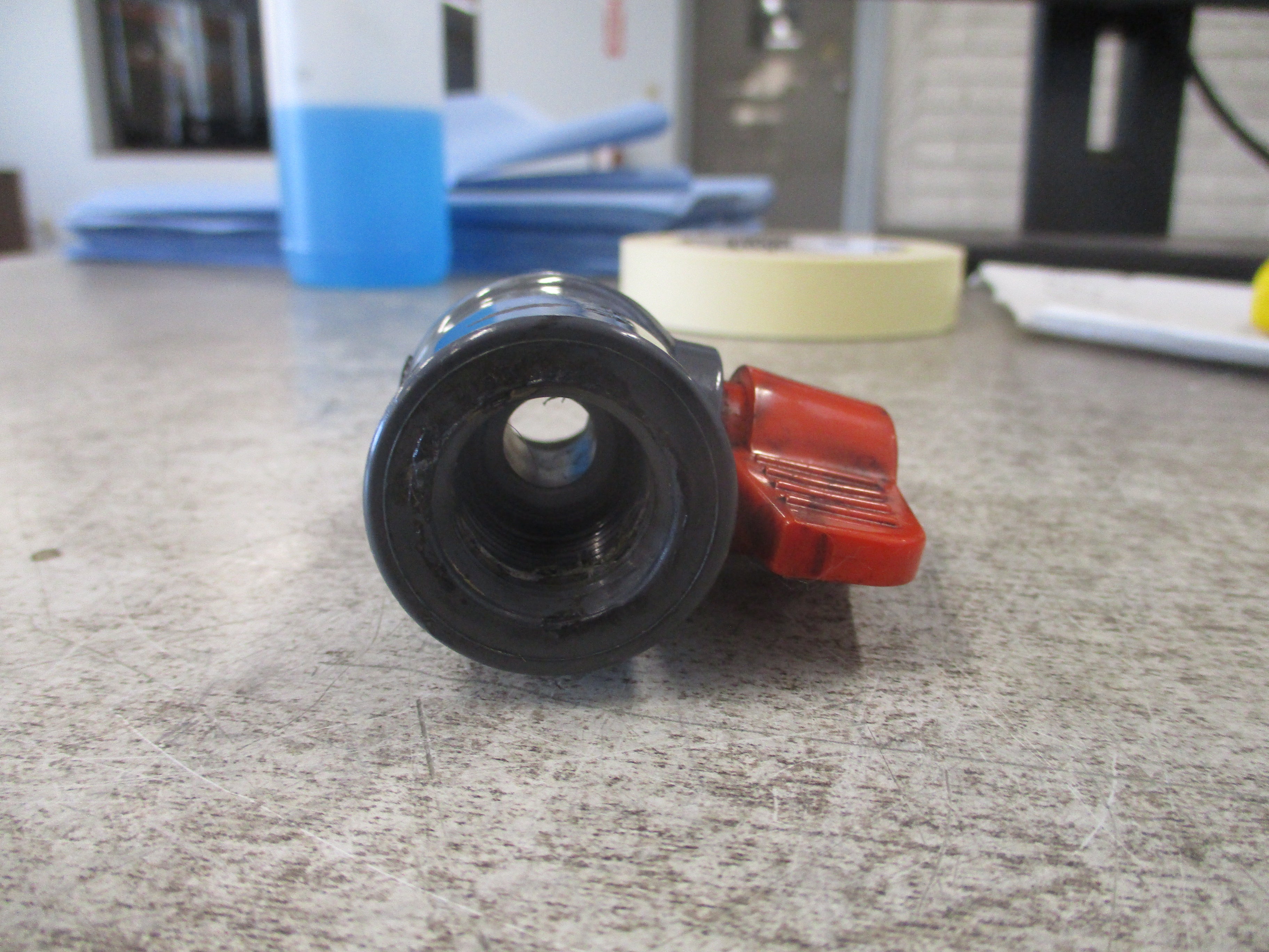 +GF+ Compact Ball Valve Size: 1/2" Used