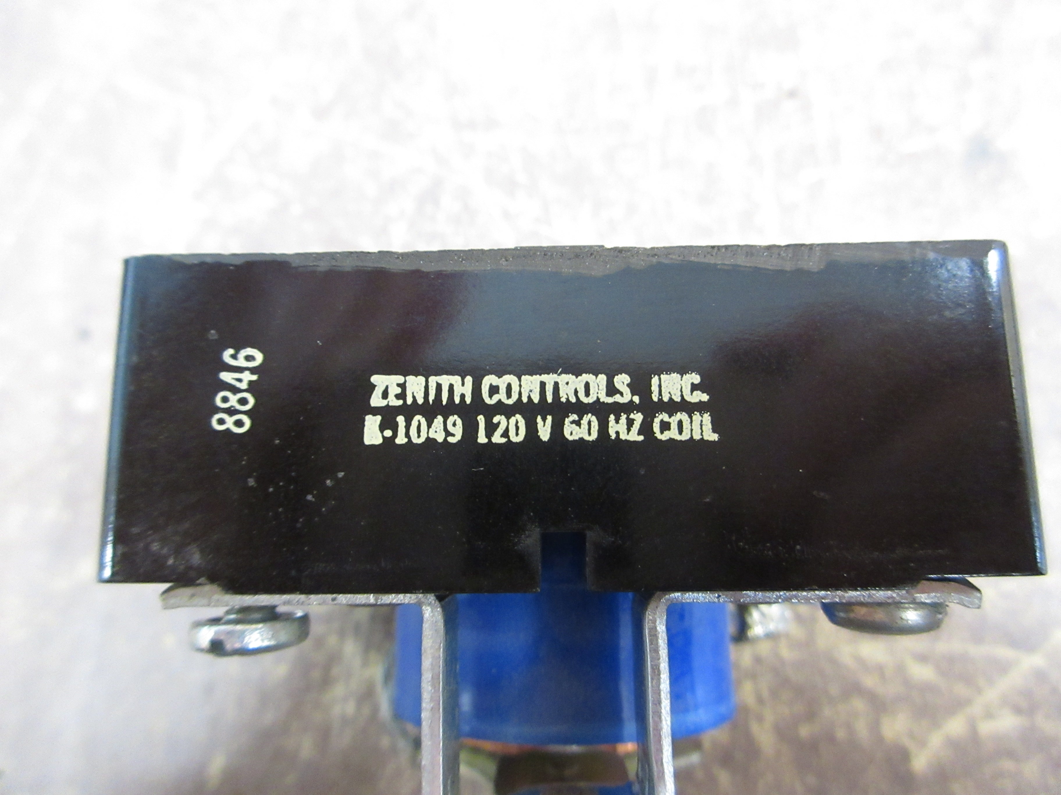 Zenith Relay K-1049 120V Coil Used