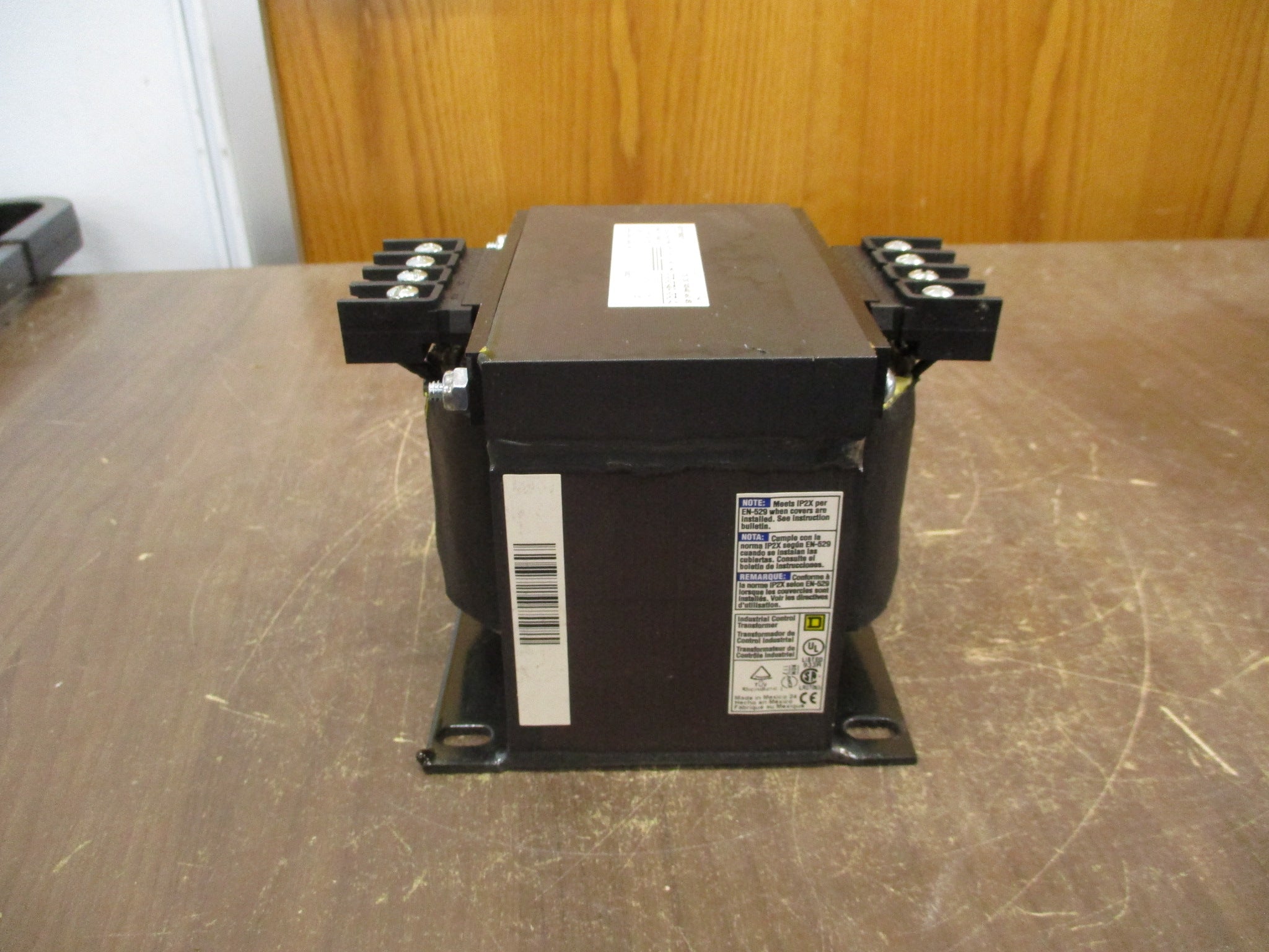 Square D Control Transformer 9070T1000D1 1kVA Pri: 240/480V Sec: 120V 50/60Hz