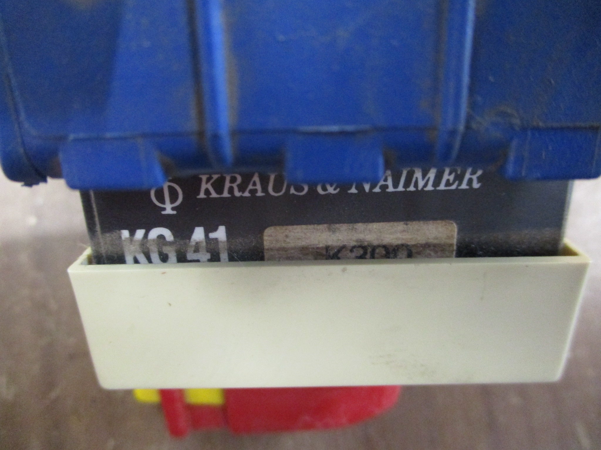 Kraus & Naimer Disconnect Switch KG41-K300 40A Used