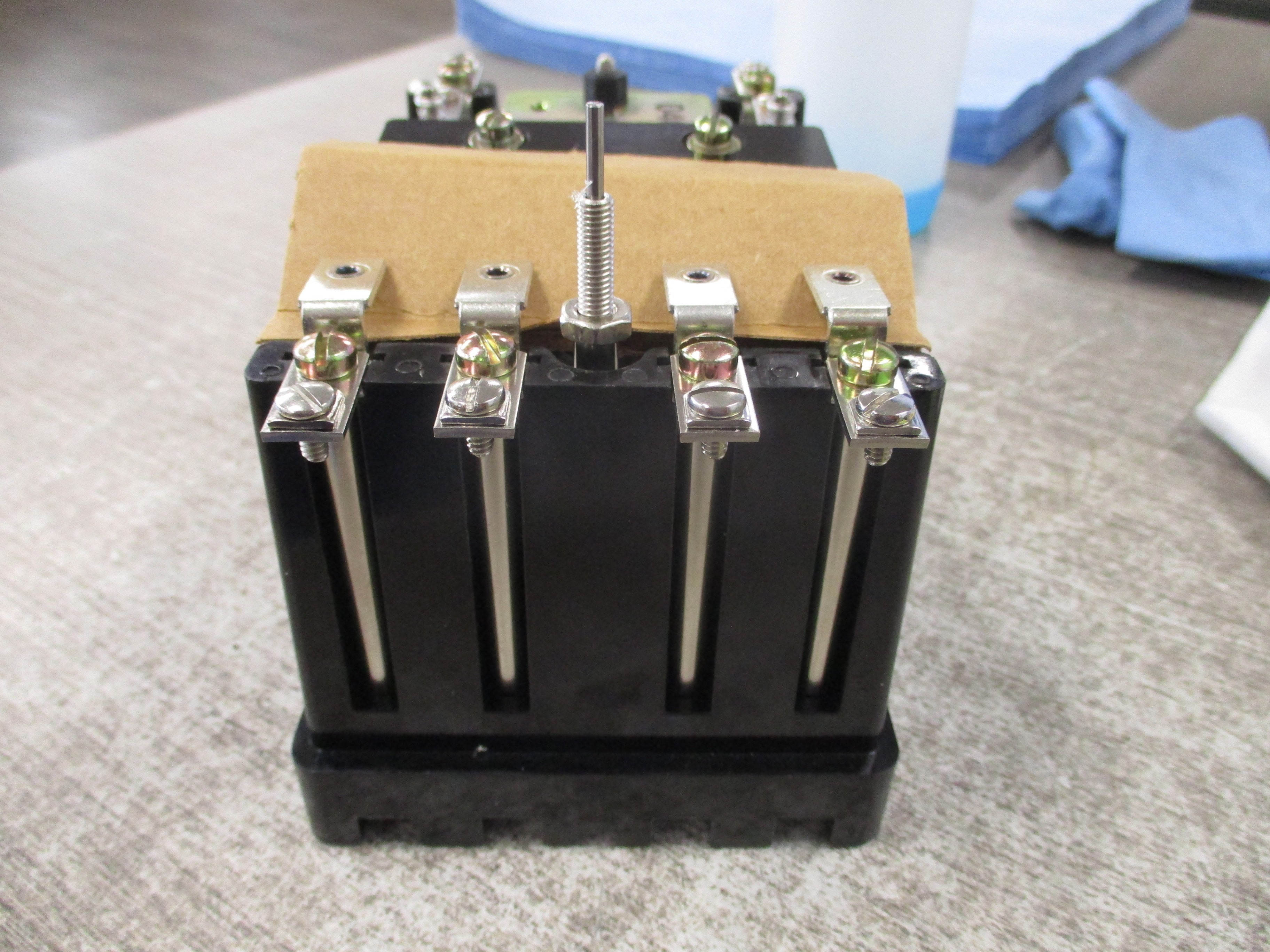 ABB MG-6 Auxiliary Relay 1163830 Operate: 115VAC 60Hz Reset: 115VAC 60Hz New Surplus