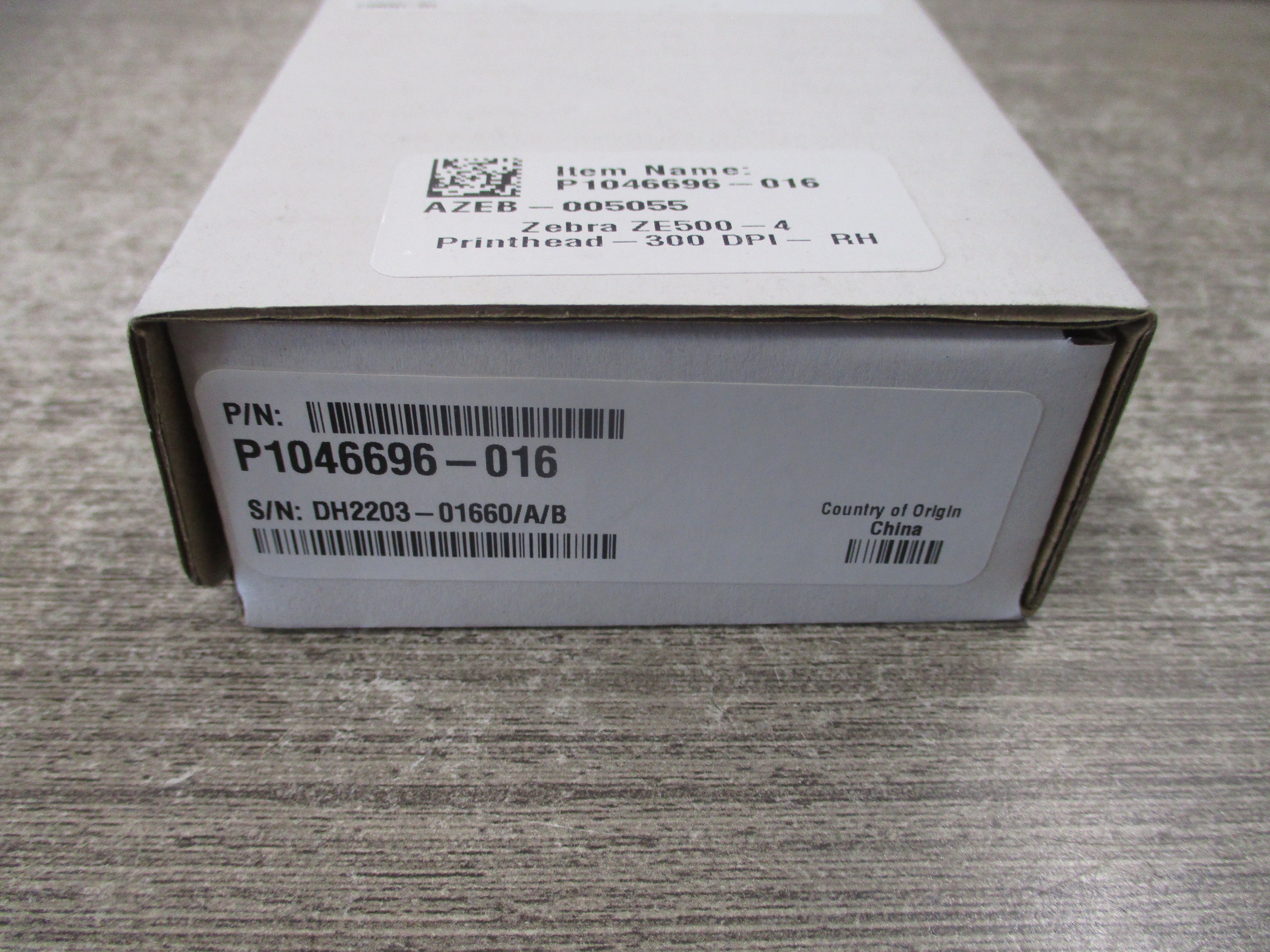 Zebra Printhead Kit P1046696-016 300 DPI New Surplus