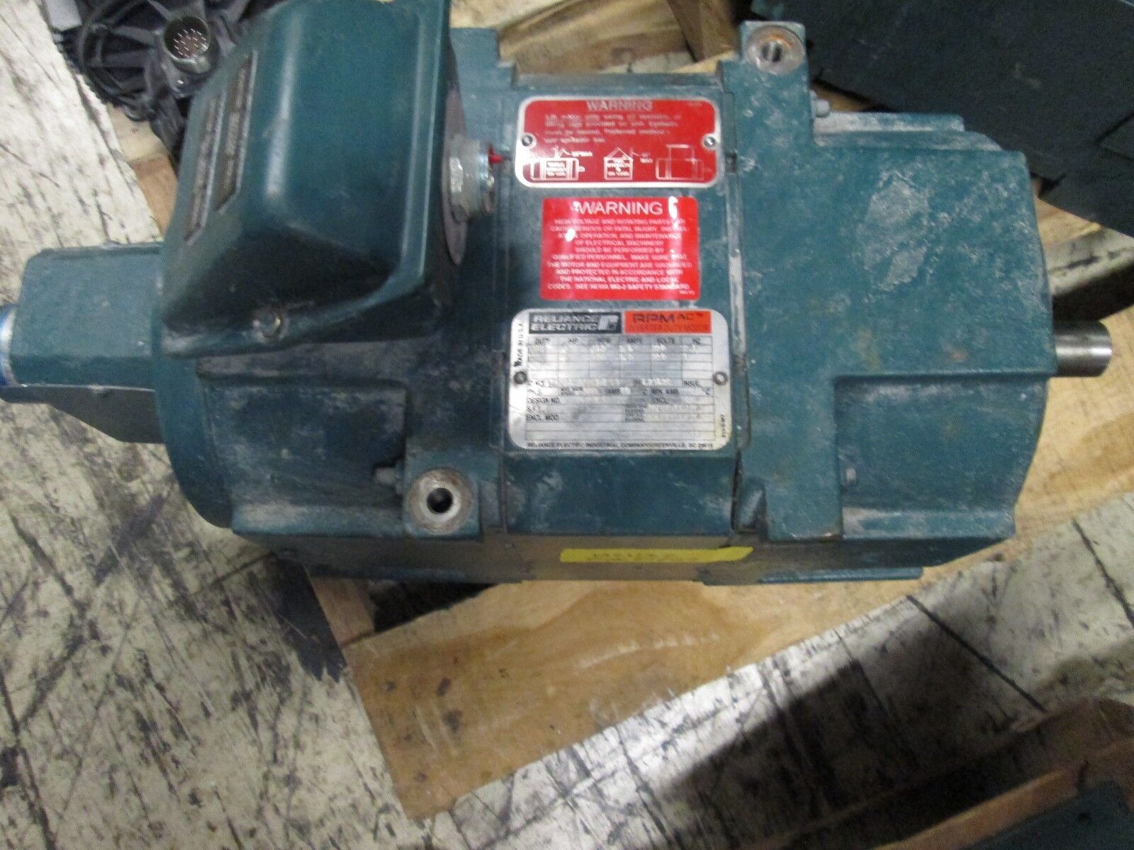 Reliance RPM AC Motor AC Inverter Duty Motor L3246A 3 HP