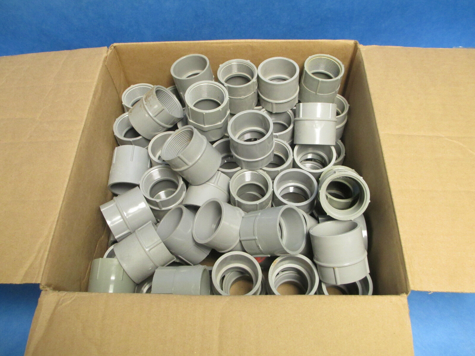 1-1/2" PVC Pipe Female Adapters, Lot of 93! New Surplus!