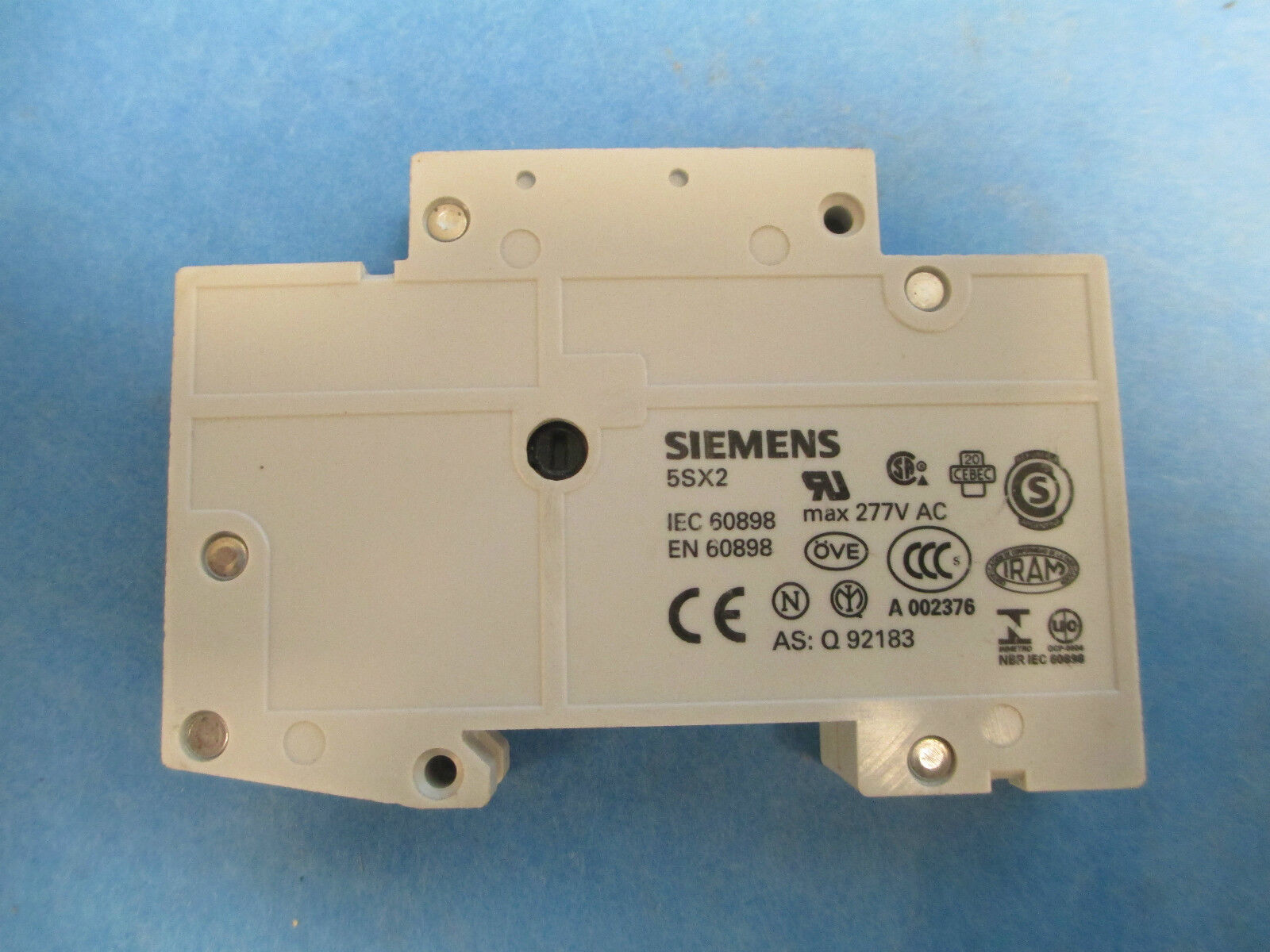 Siemens Circuit Breaker 5SX21 C25, 1P 25A 230/400V