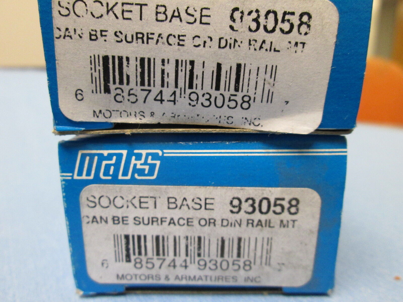 Mars Socket Base 93058 Lot of 2