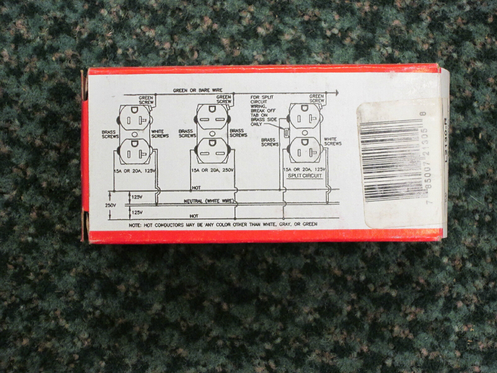 Pass & Seymour Receptacle Plug L2130-R 30A 120/208V New Surplus