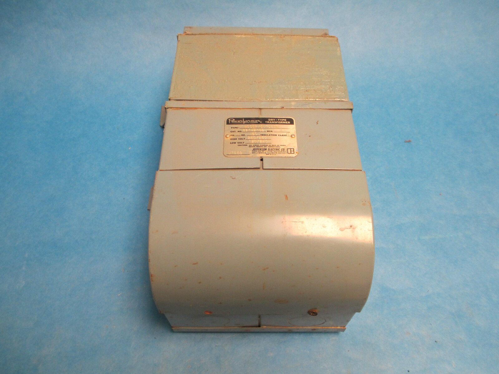 Powerformer Transformer 221-2102, 3 KVA 1PH 240/480V - 120/240V Used